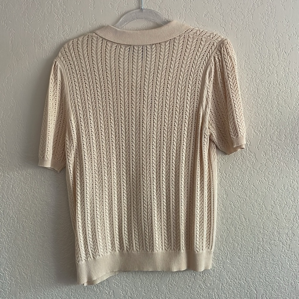 Collared Knit Top - Picture 6 of 6